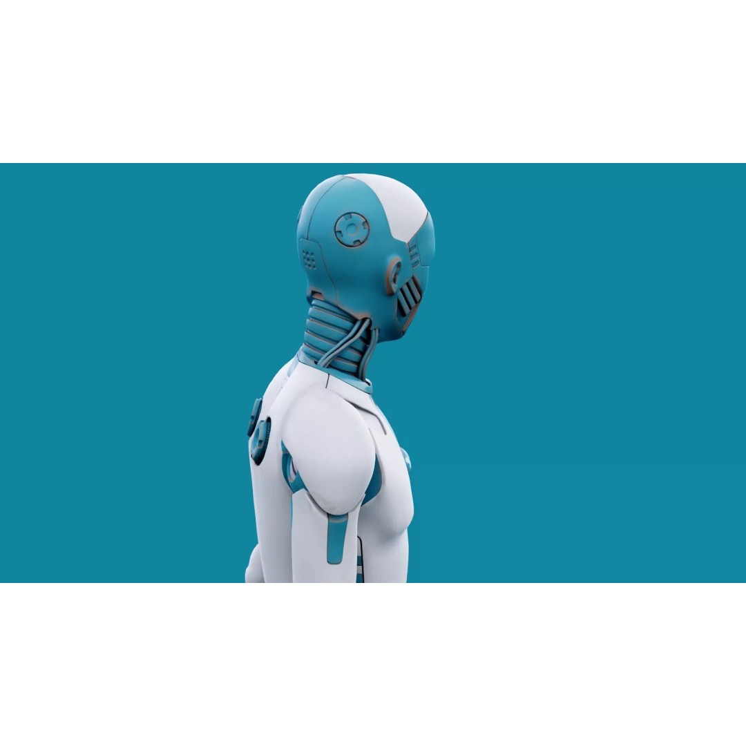 i-HOMO 07 3D Model – Rigged Sci-Fi Character for Unity & Unreal Engine - View 25