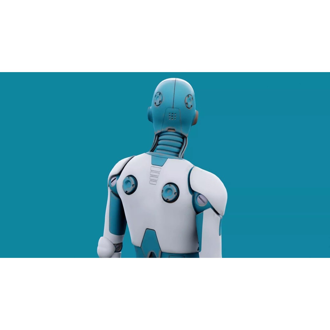 i-HOMO 07 3D Model – Rigged Sci-Fi Character for Unity & Unreal Engine - View 26
