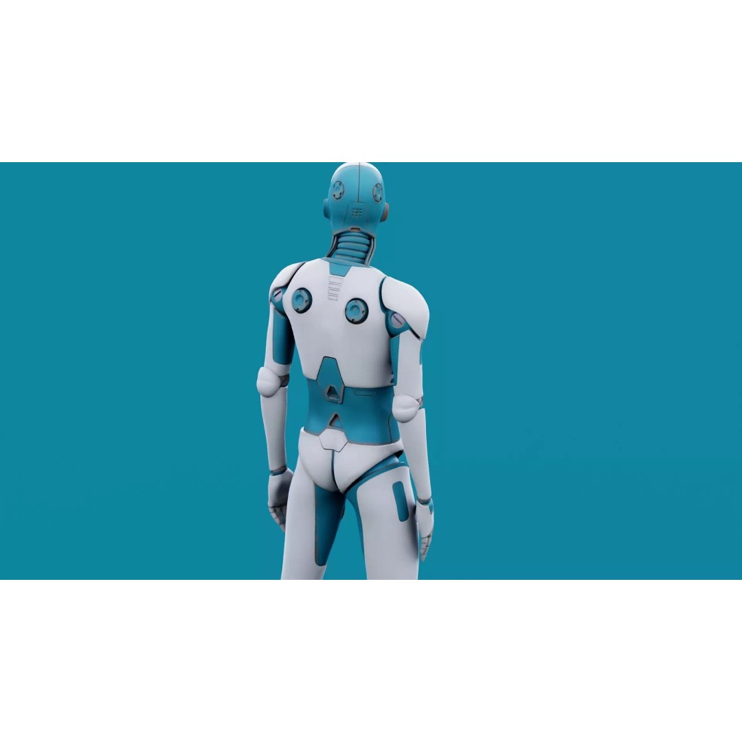 i-HOMO 07 3D Model – Rigged Sci-Fi Character for Unity & Unreal Engine - View 27