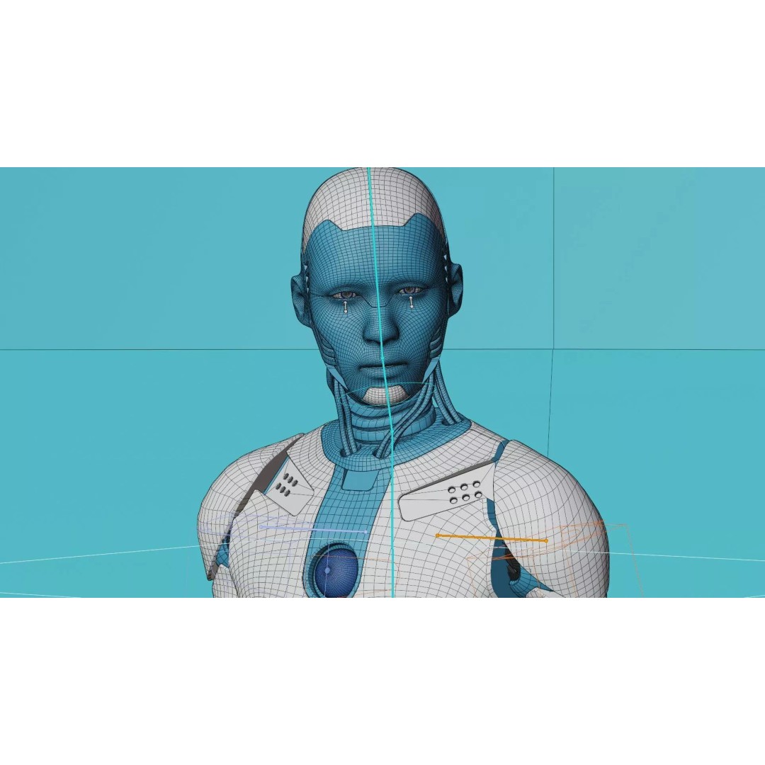 i-HOMO 07 3D Model – Rigged Sci-Fi Character for Unity & Unreal Engine - View 39