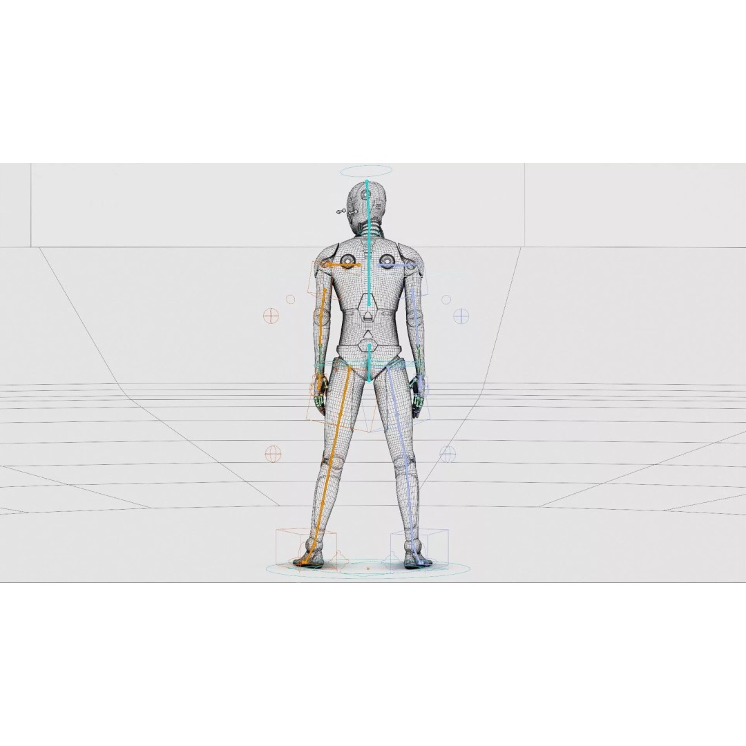 i-HOMO 07 3D Model – Rigged Sci-Fi Character for Unity & Unreal Engine - View 41