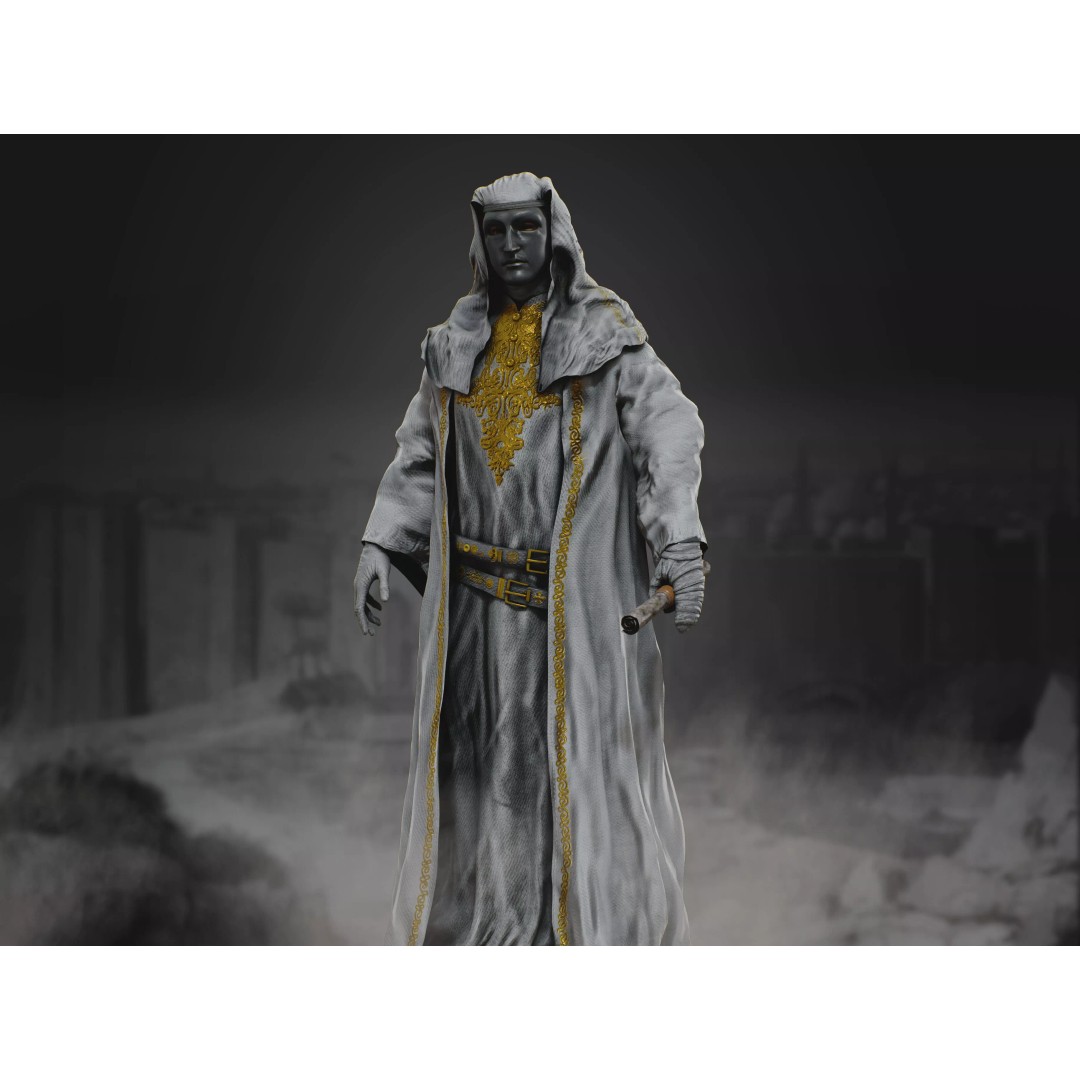King Baldwin IV 3D Model – Low Poly Rigged Character, FBX, OBJ - View 10