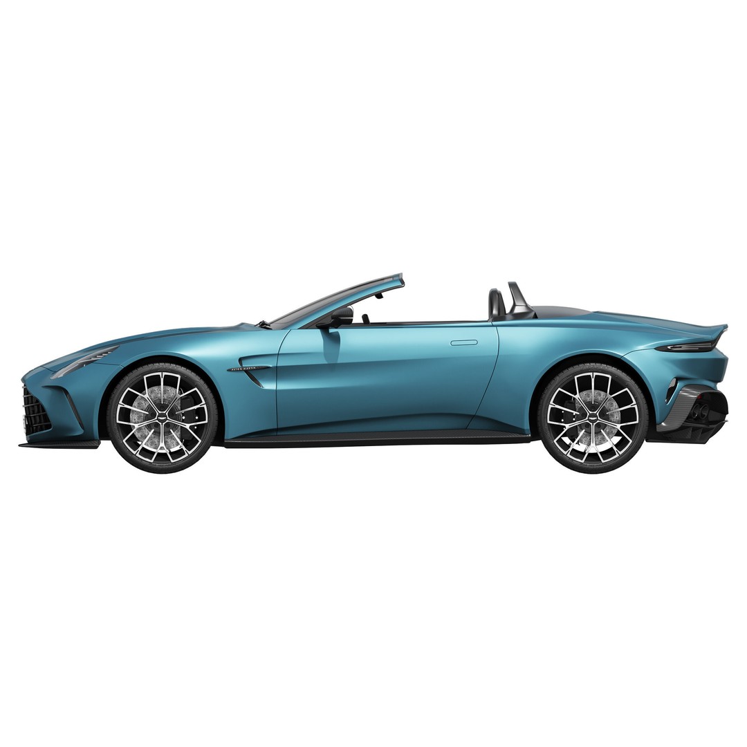 Aston Martin Vantage Roadster 3D Model – High Poly PBR Asset, FBX/OBJ - View 12