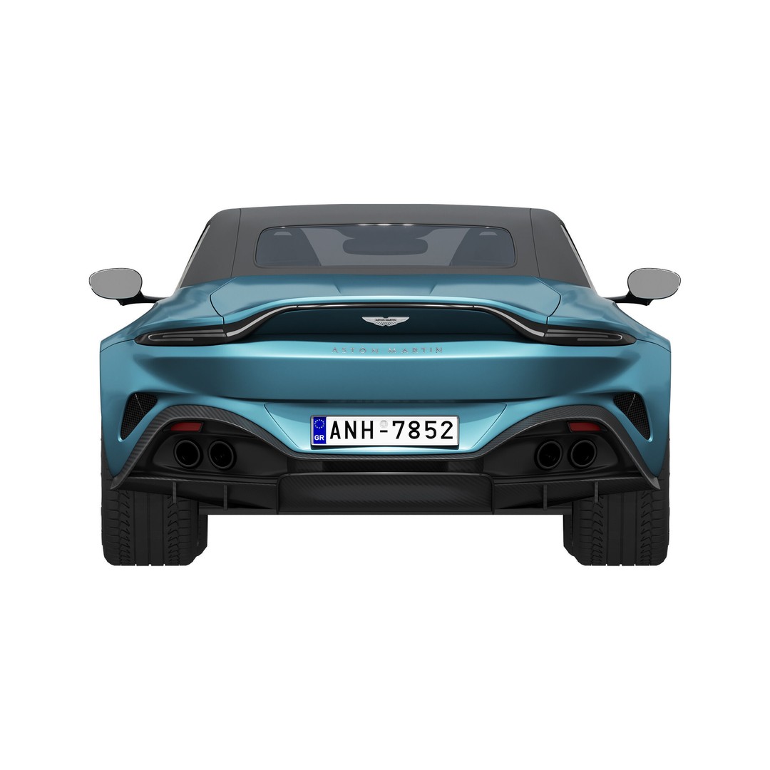 Aston Martin Vantage Roadster 3D Model – High Poly PBR Asset, FBX/OBJ - View 15