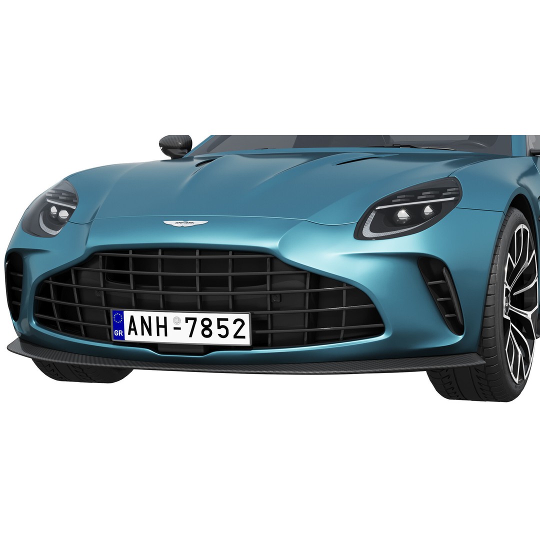 Aston Martin Vantage Roadster 3D Model – High Poly PBR Asset, FBX/OBJ - View 18