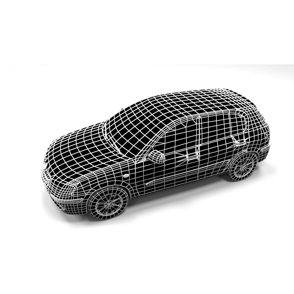Nissan Almera 3D Model – Low Poly Game Asset, FBX, PBR - View 6