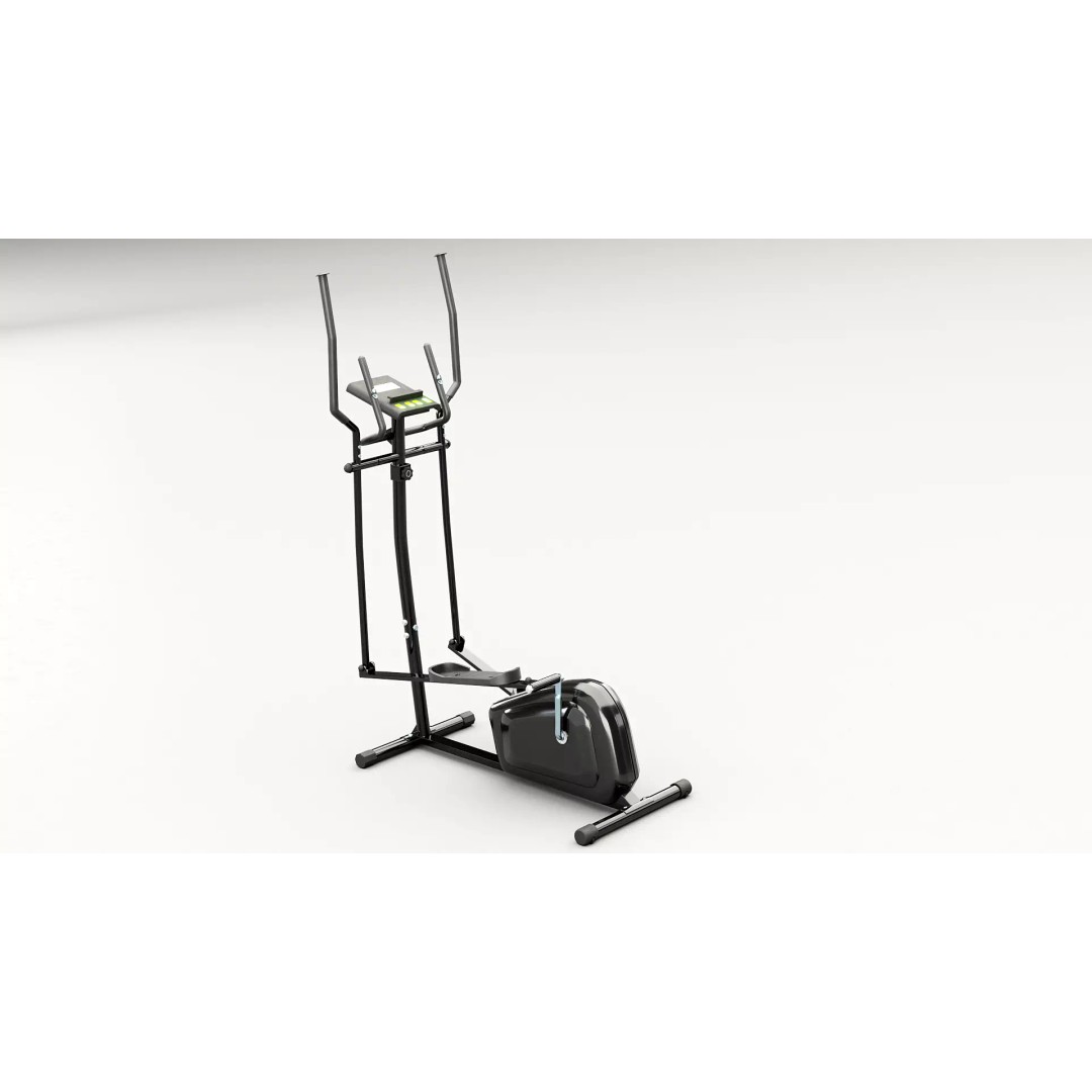 Gym Elliptical Trainer 3D Model – Low Poly Game Asset, FBX - View 4