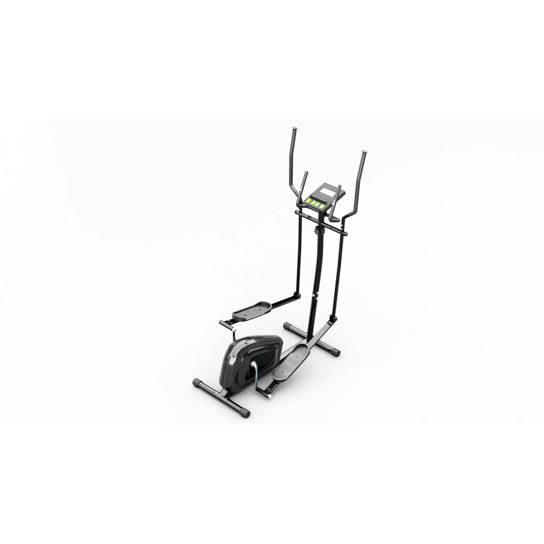 Gym Elliptical Trainer 3D Model – Low Poly Game Asset, FBX - View 5