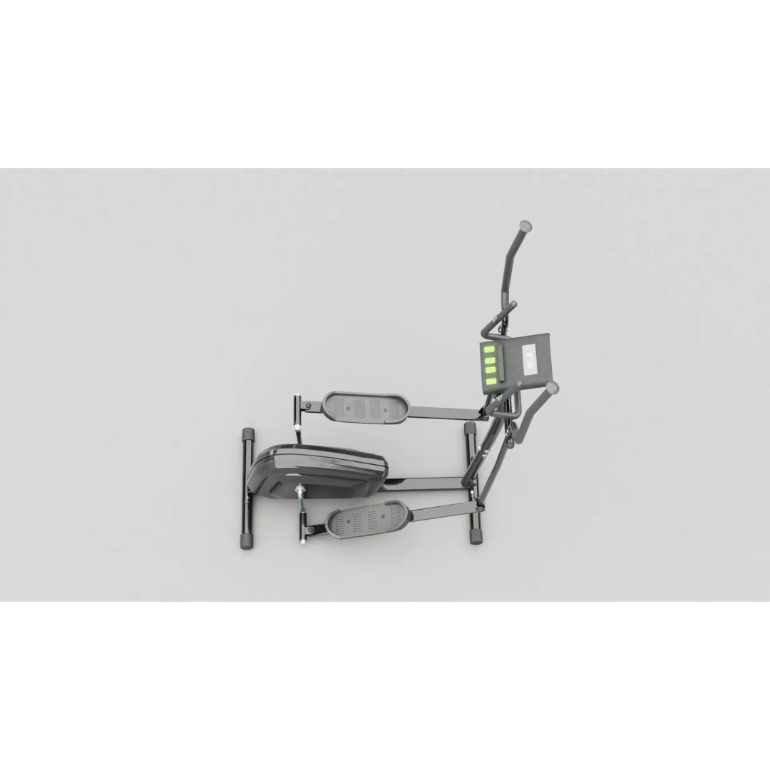 Gym Elliptical Trainer 3D Model – Low Poly Game Asset, FBX - View 6