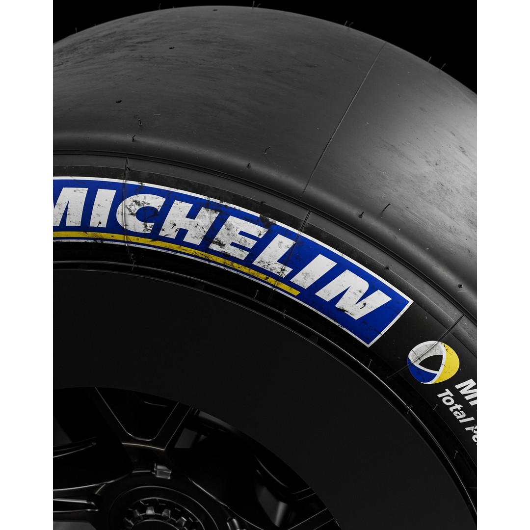 Michelin Pilot Sport GT 3D Model – PBR Tire with UV Mapping, FBX - View 5