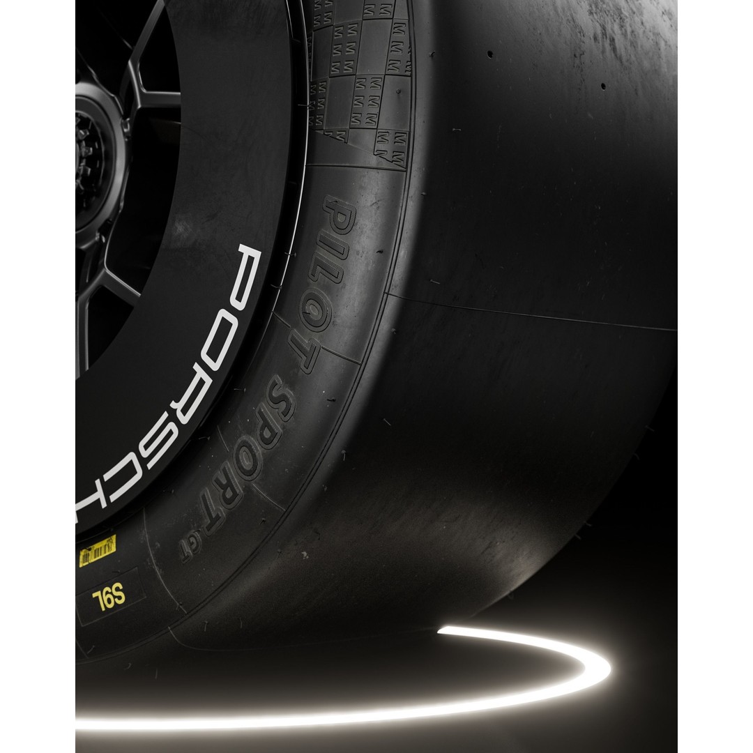 Michelin Pilot Sport GT 3D Model – PBR Tire with UV Mapping, FBX - View 6