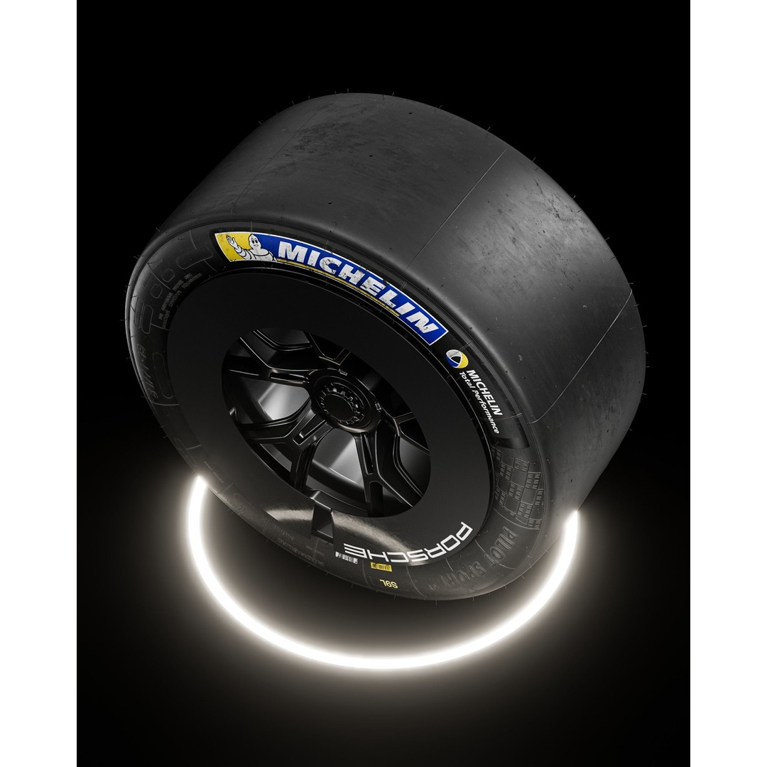 Michelin Pilot Sport GT 3D Model – PBR Tire with UV Mapping, FBX - View 7