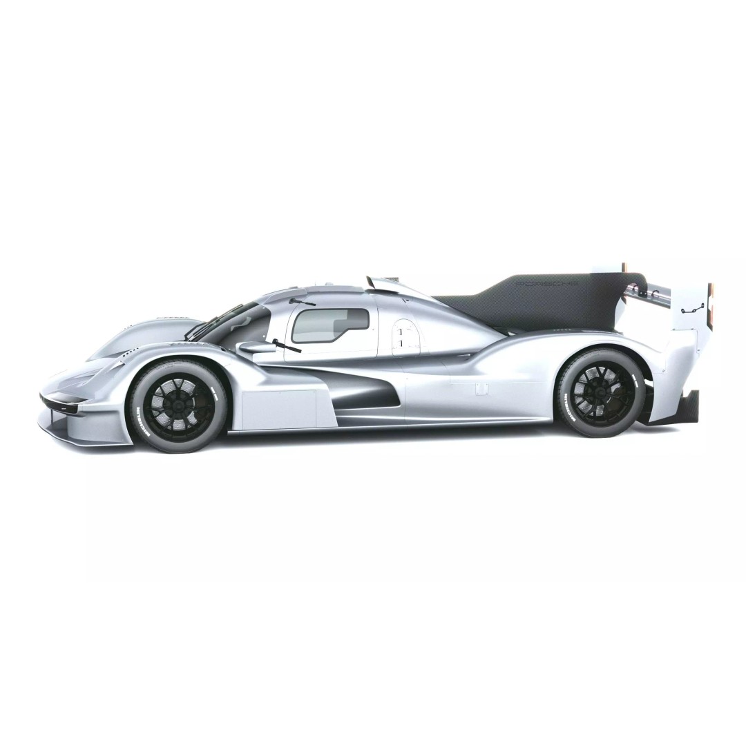 Porsche 963 RSP 2026 3D Model – Low Poly Racing Car Asset, FBX - View 10