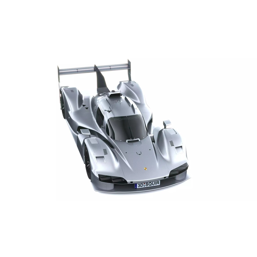 Porsche 963 RSP 2026 3D Model – Low Poly Racing Car Asset, FBX - View 14