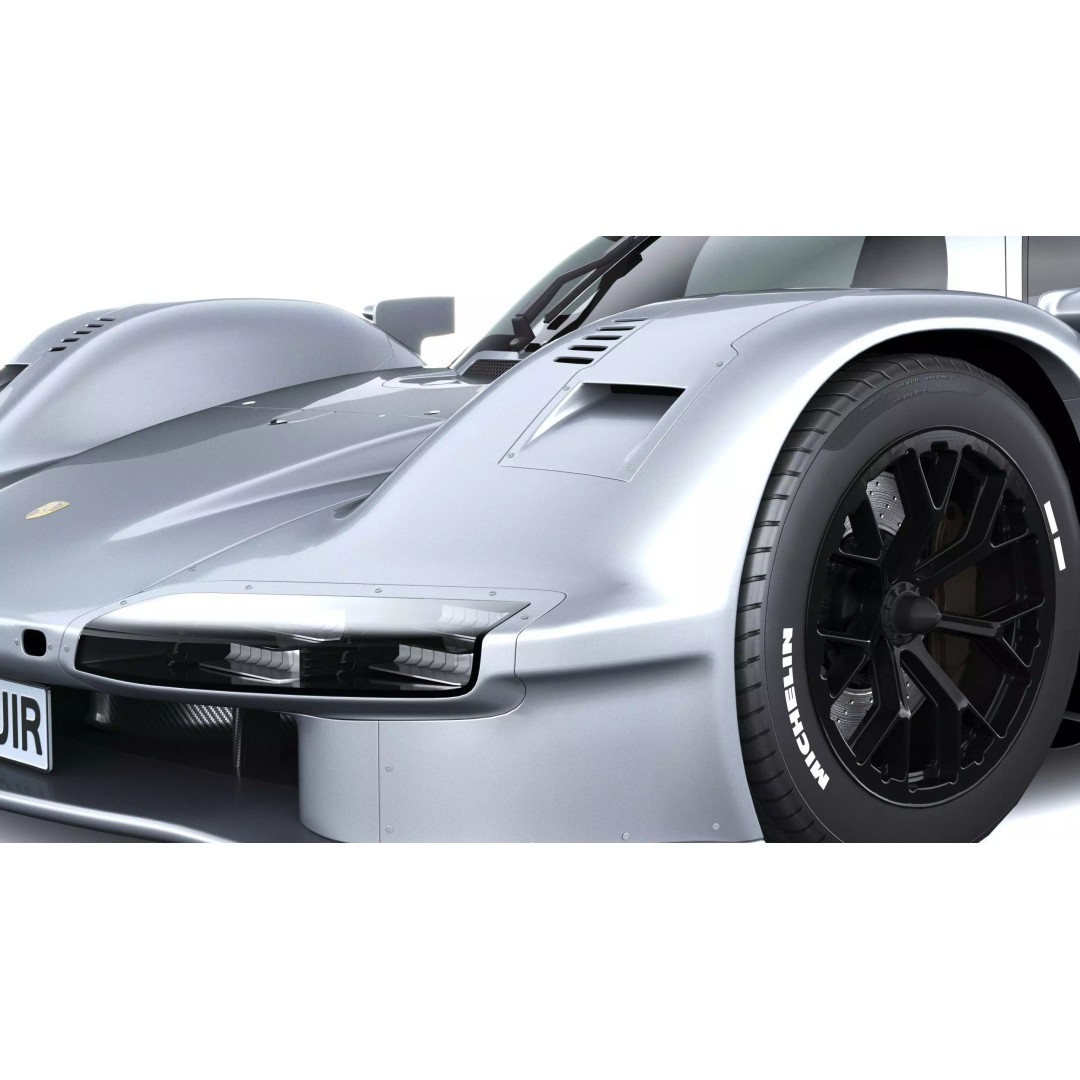 Porsche 963 RSP 2026 3D Model – Low Poly Racing Car Asset, FBX - View 16