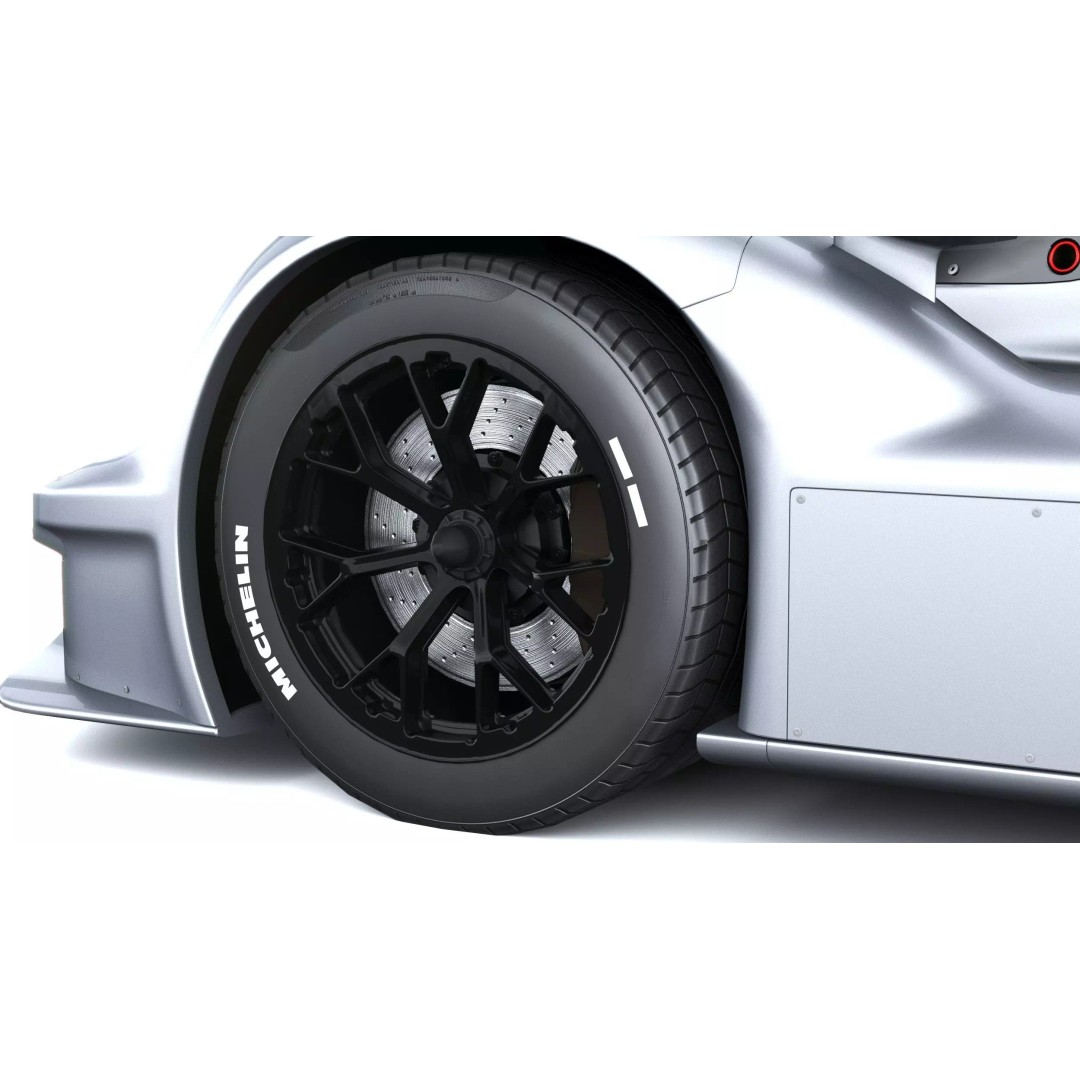 Porsche 963 RSP 2026 3D Model – Low Poly Racing Car Asset, FBX - View 18