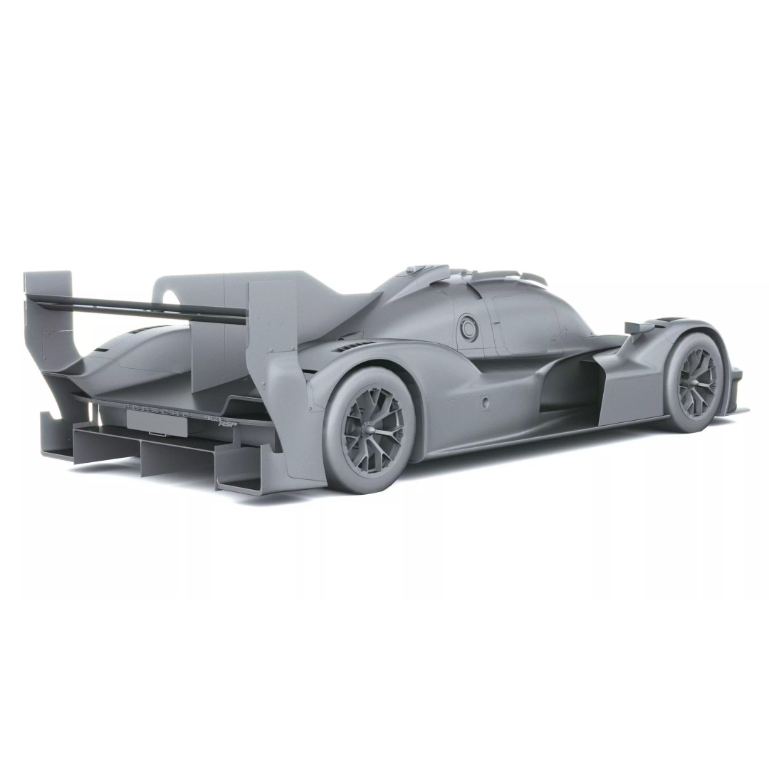 Porsche 963 RSP 2026 3D Model – Low Poly Racing Car Asset, FBX - View 27