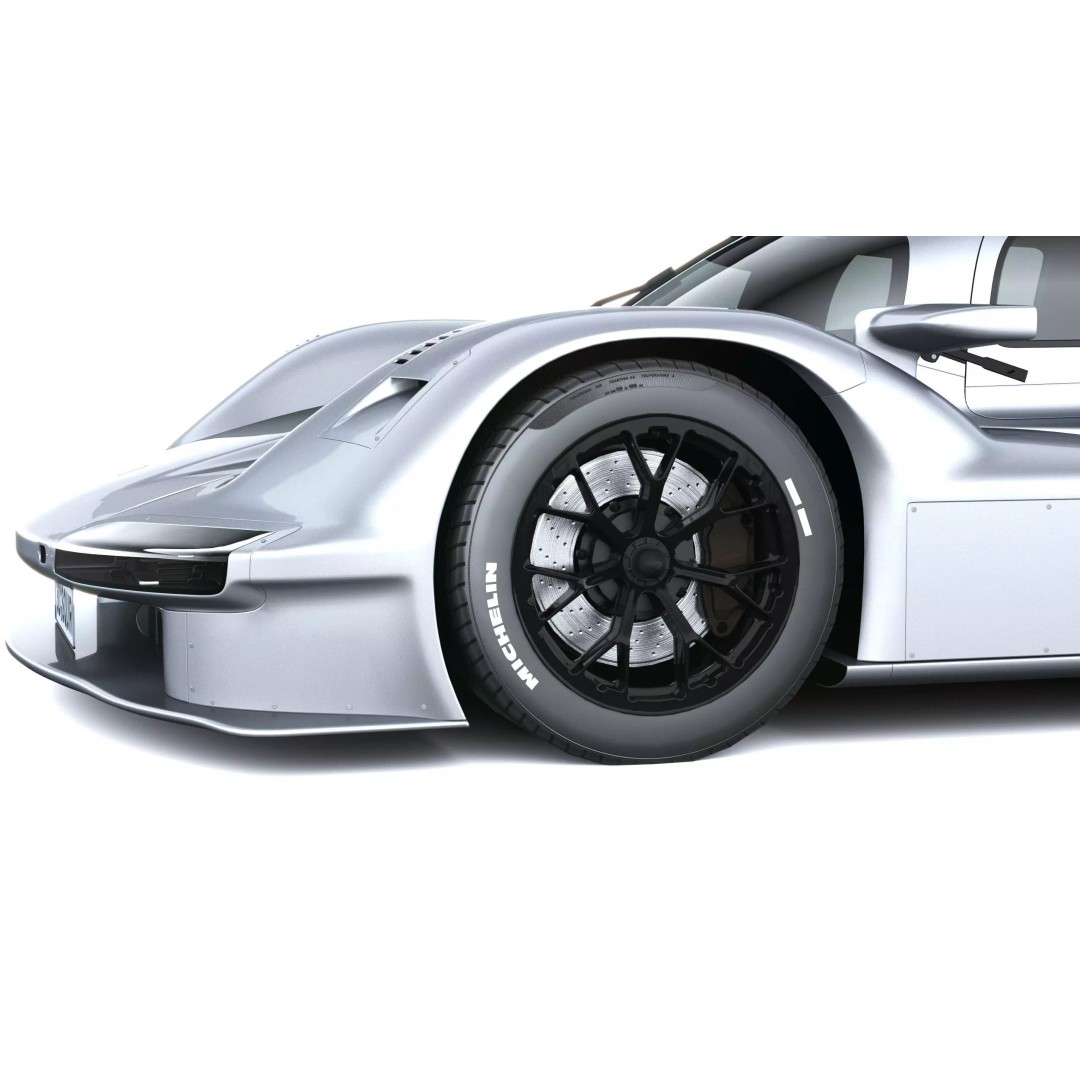 Porsche 963 RSP 2026 3D Model – Low Poly Racing Car Asset, FBX - View 5