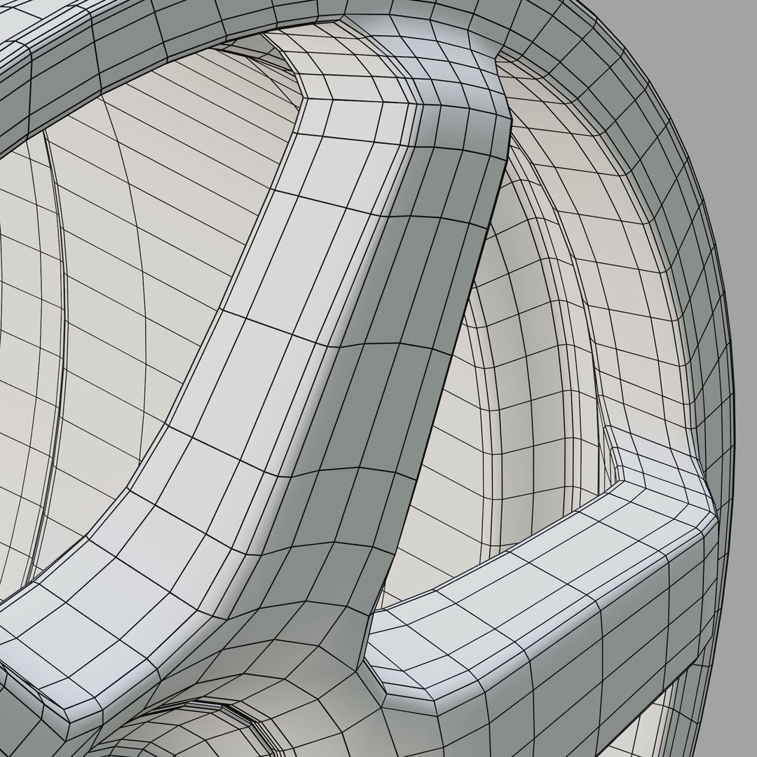 Rotiform SIX Wheel 3D Model – High Poly PBR Asset, Blender, FBX, OBJ - View 17