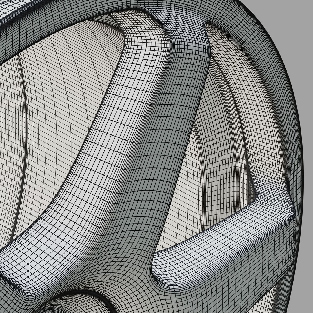 Rotiform SIX Wheel 3D Model – High Poly PBR Asset, Blender, FBX, OBJ - View 18