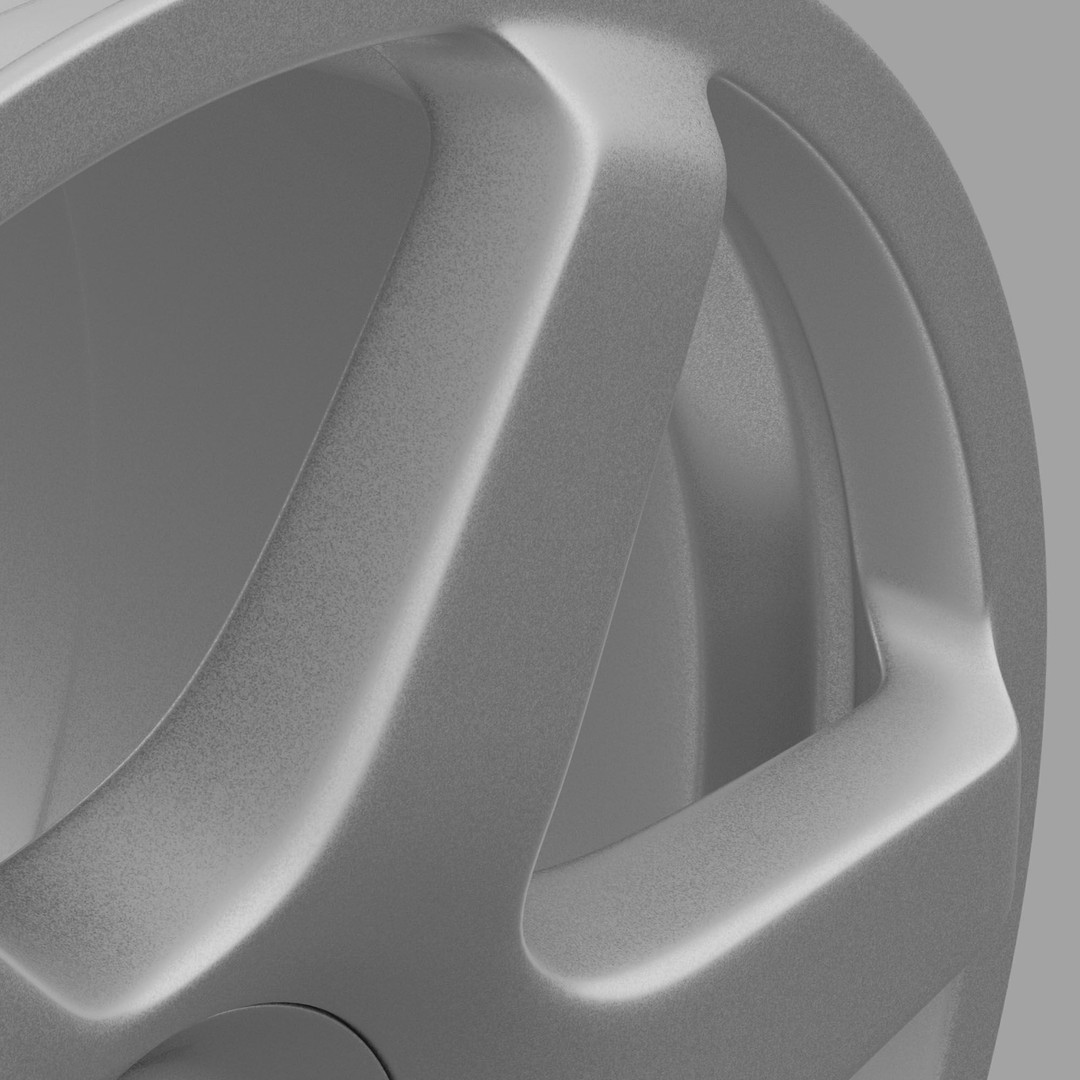 Rotiform SIX Wheel 3D Model – High Poly PBR Asset, Blender, FBX, OBJ - View 20