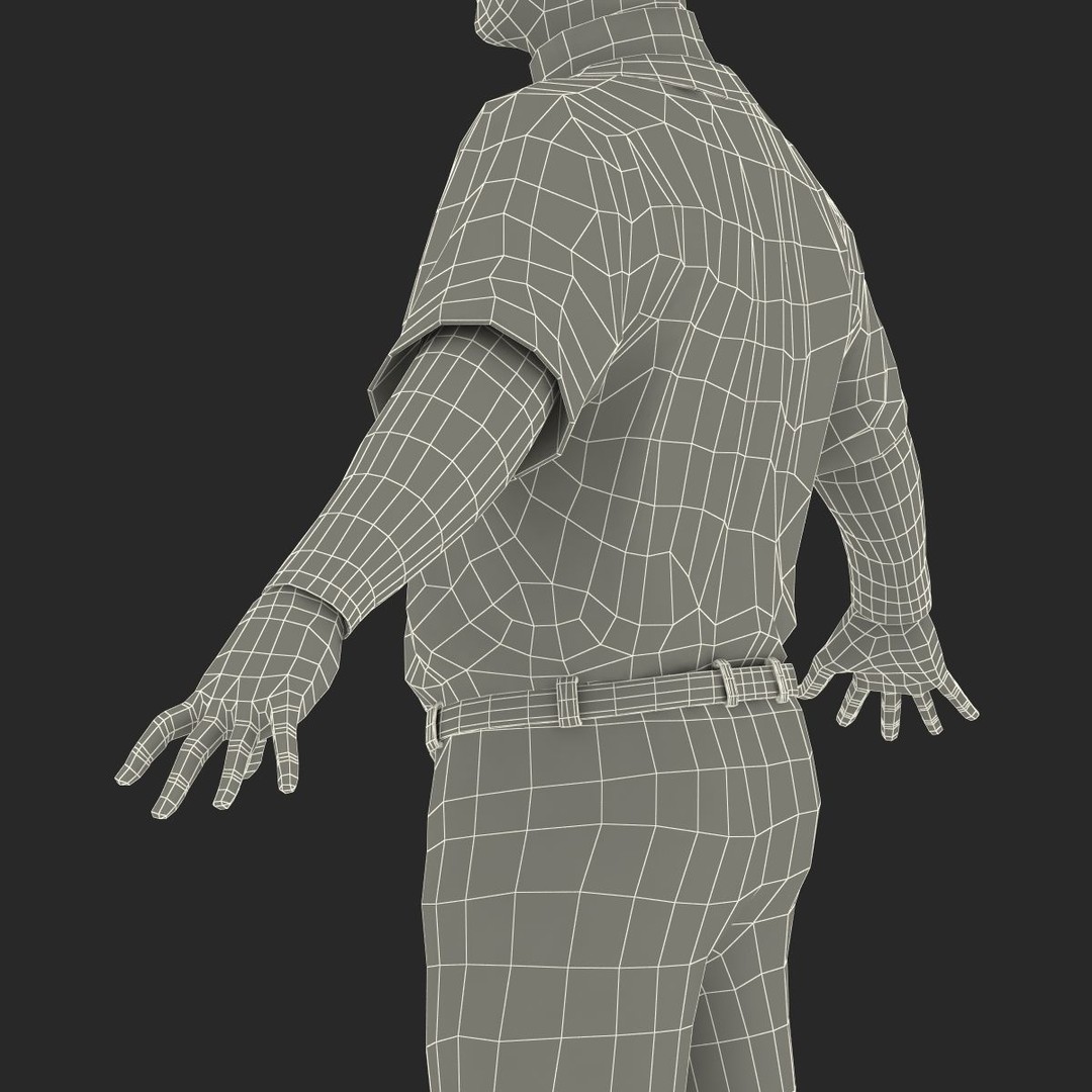 Baseball Player 3D Model – High Poly Game Asset, FBX, PBR - View 65