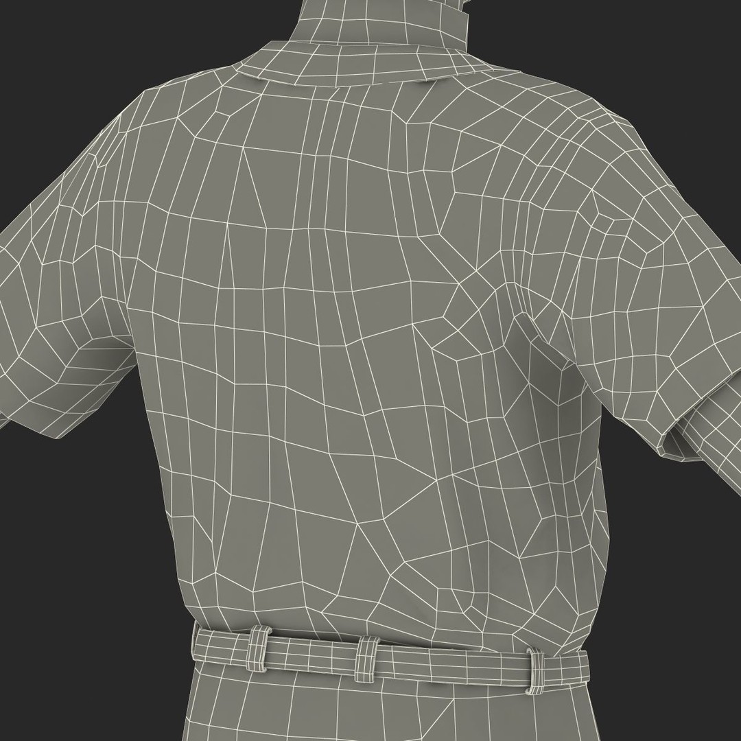 Baseball Player 3D Model – High Poly Game Asset, FBX, PBR - View 71