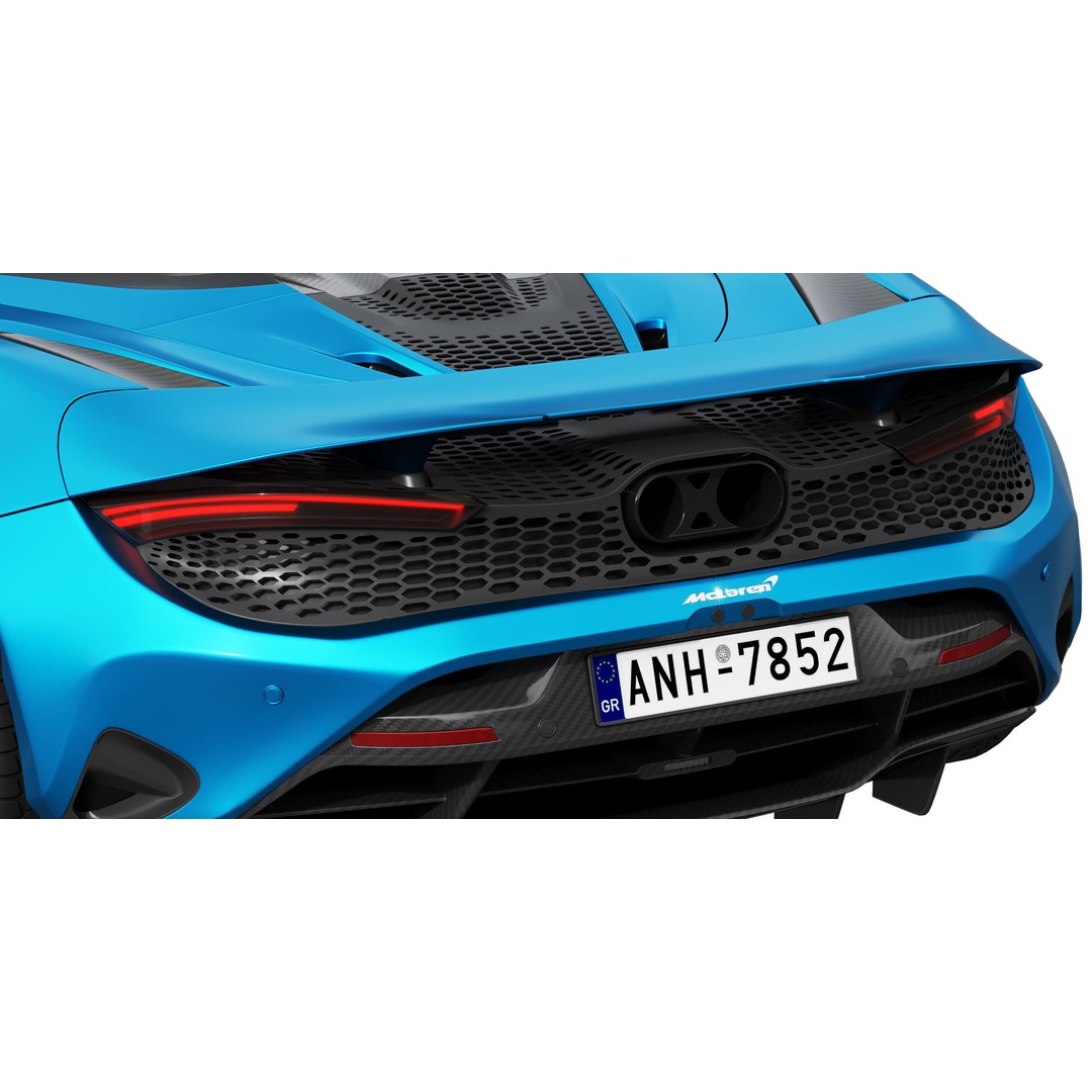 McLaren 750S Spider 3D Model – High Poly PBR Car Asset, FBX - View 13