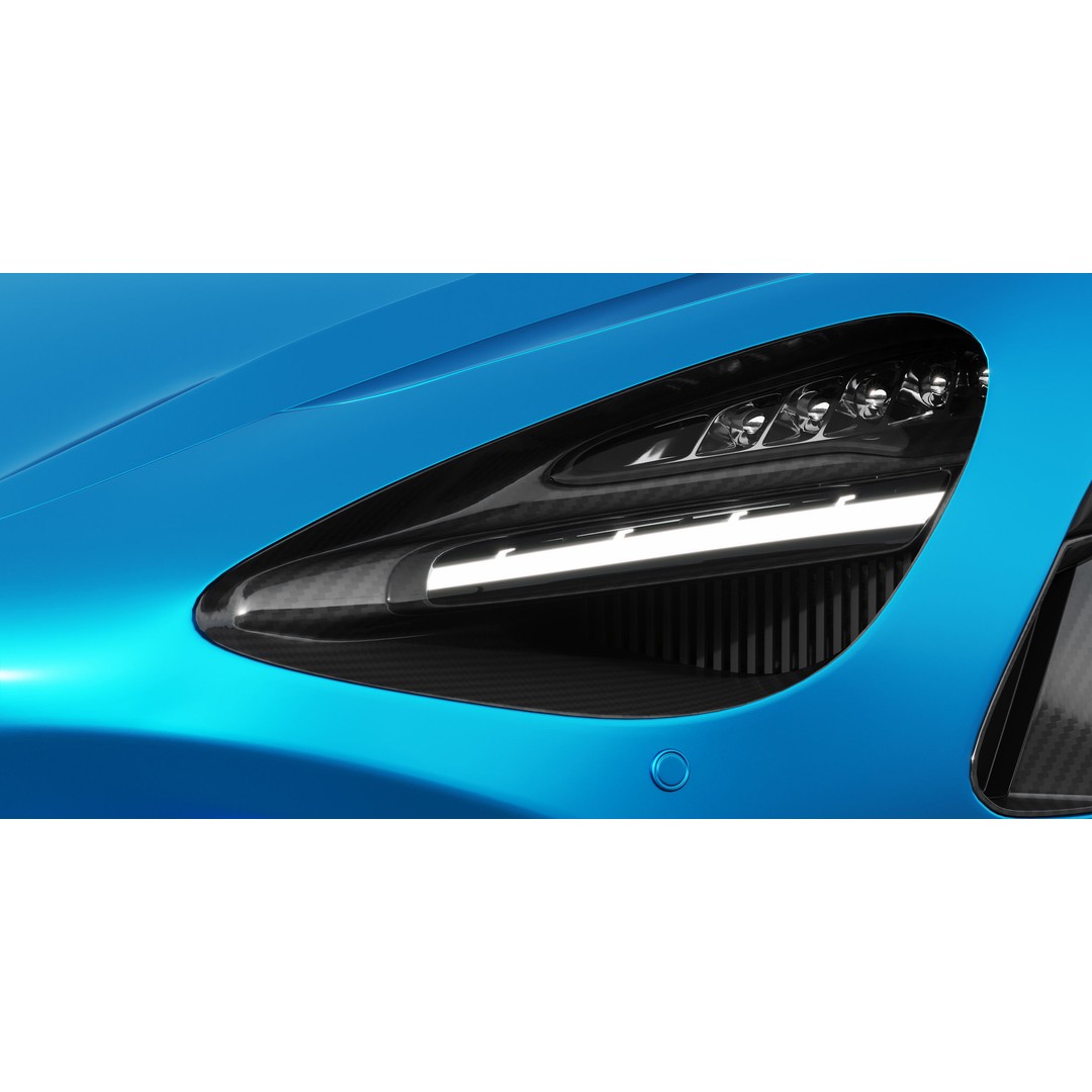 McLaren 750S Spider 3D Model – High Poly PBR Car Asset, FBX - View 14