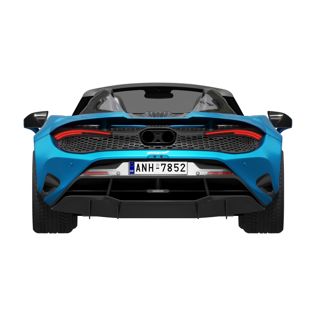 McLaren 750S Spider 3D Model – High Poly PBR Car Asset, FBX - View 9