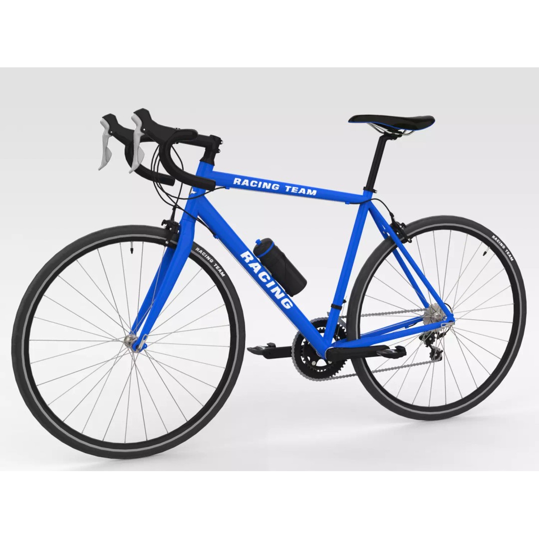 Racing Bicycle 3D Model – High Quality PBR Asset, FBX - View 2