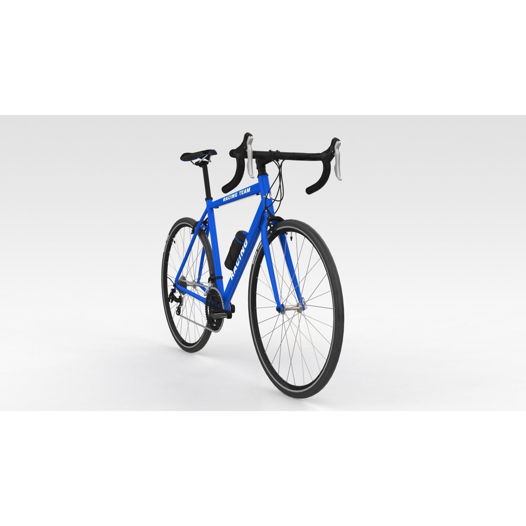 Racing Bicycle 3D Model – High Quality PBR Asset, FBX - View 7
