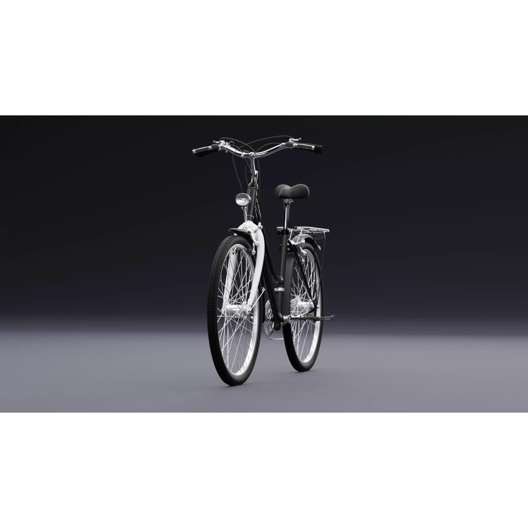 Bicycle 3D Model – Realistic High Poly Asset for Animation, FBX, OBJ - View 2