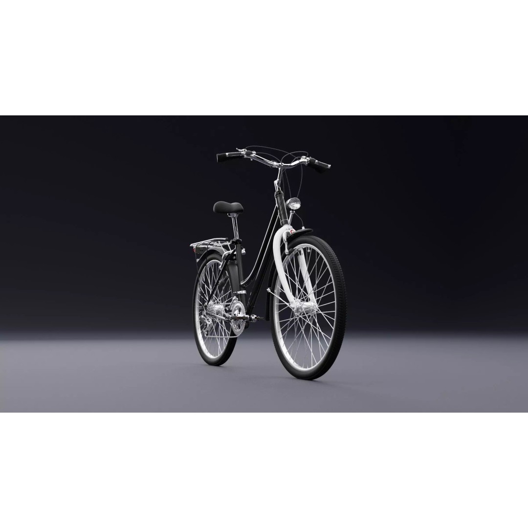 Bicycle 3D Model – Realistic High Poly Asset for Animation, FBX, OBJ - View 7