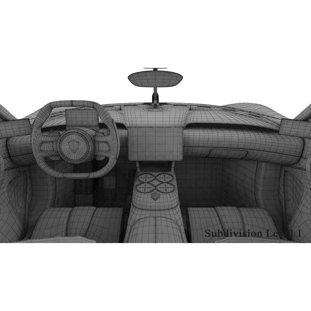 Koenigsegg Gemera 3D Model – High Poly Grand Tourer, FBX, OBJ