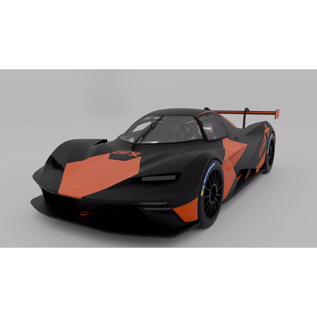 KTM XBow GTX 3D Model – High Poly Game-Ready Asset, FBX, OBJ - View 3