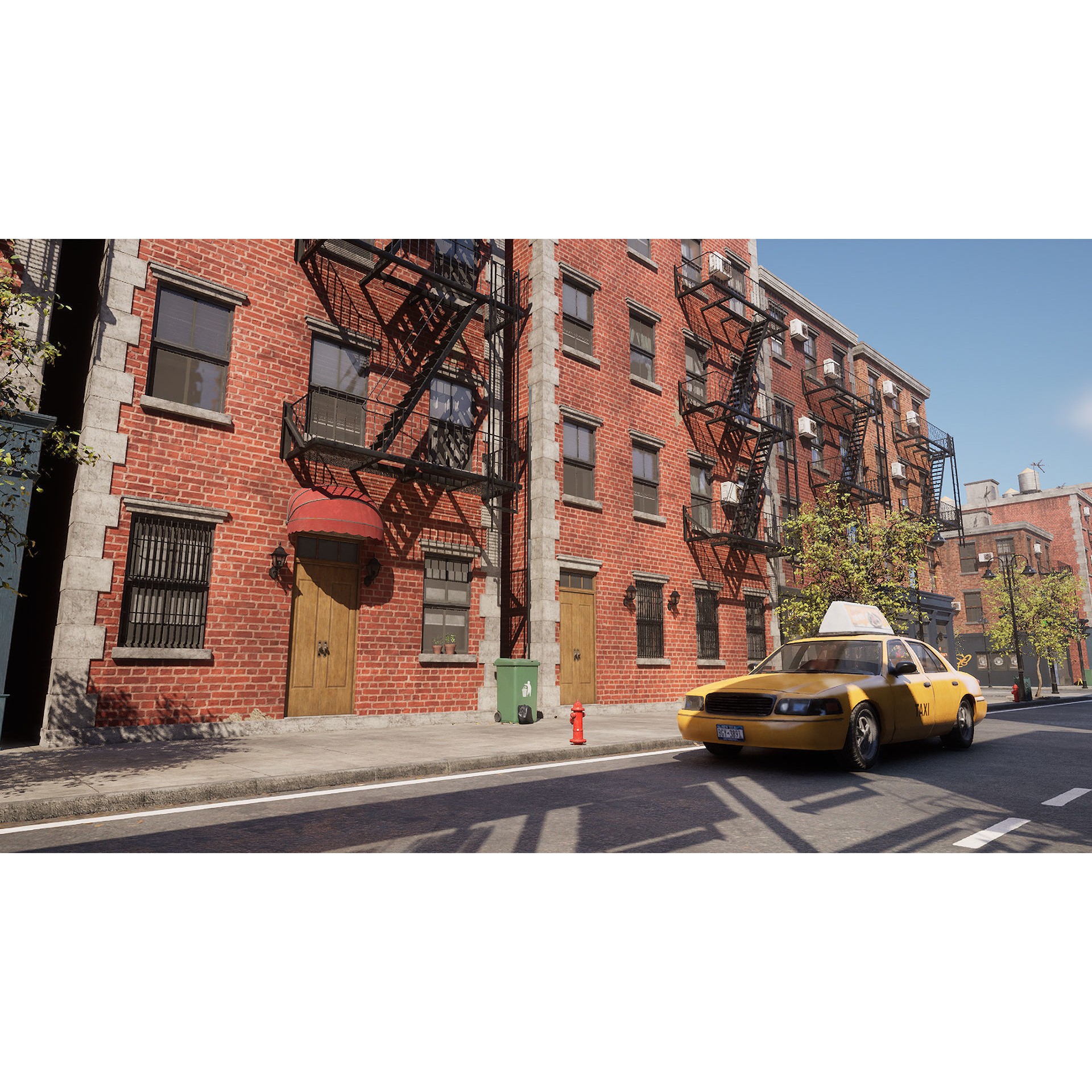 New York Street - Modular Game-Ready 3D Model - View 5