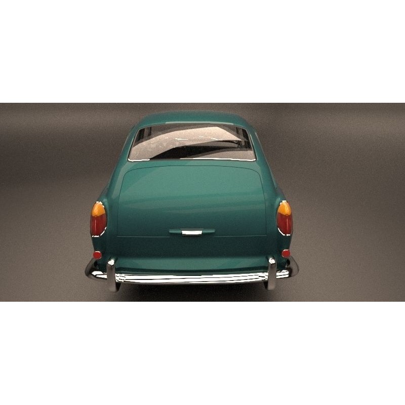 Volkswagen Type 3 Fastback 3D Model – Classic Car, FBX, Game-Ready - View 14