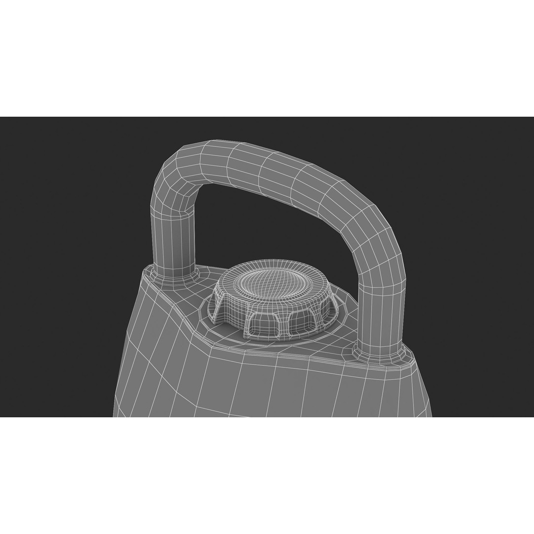 Bowflex SelectTech 840 Kettlebell 3D Model – High Poly PBR Asset, FBX, OBJ