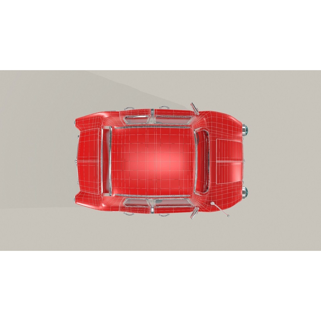 Cartoon Car 3D Model – Fun Racing Style, Game-Ready Formats - View 11