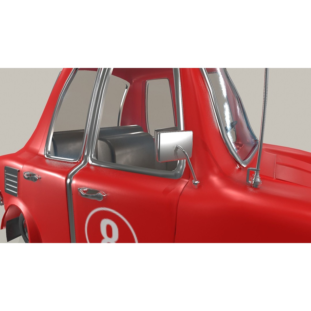Cartoon Car 3D Model – Fun Racing Style, Game-Ready Formats - View 12