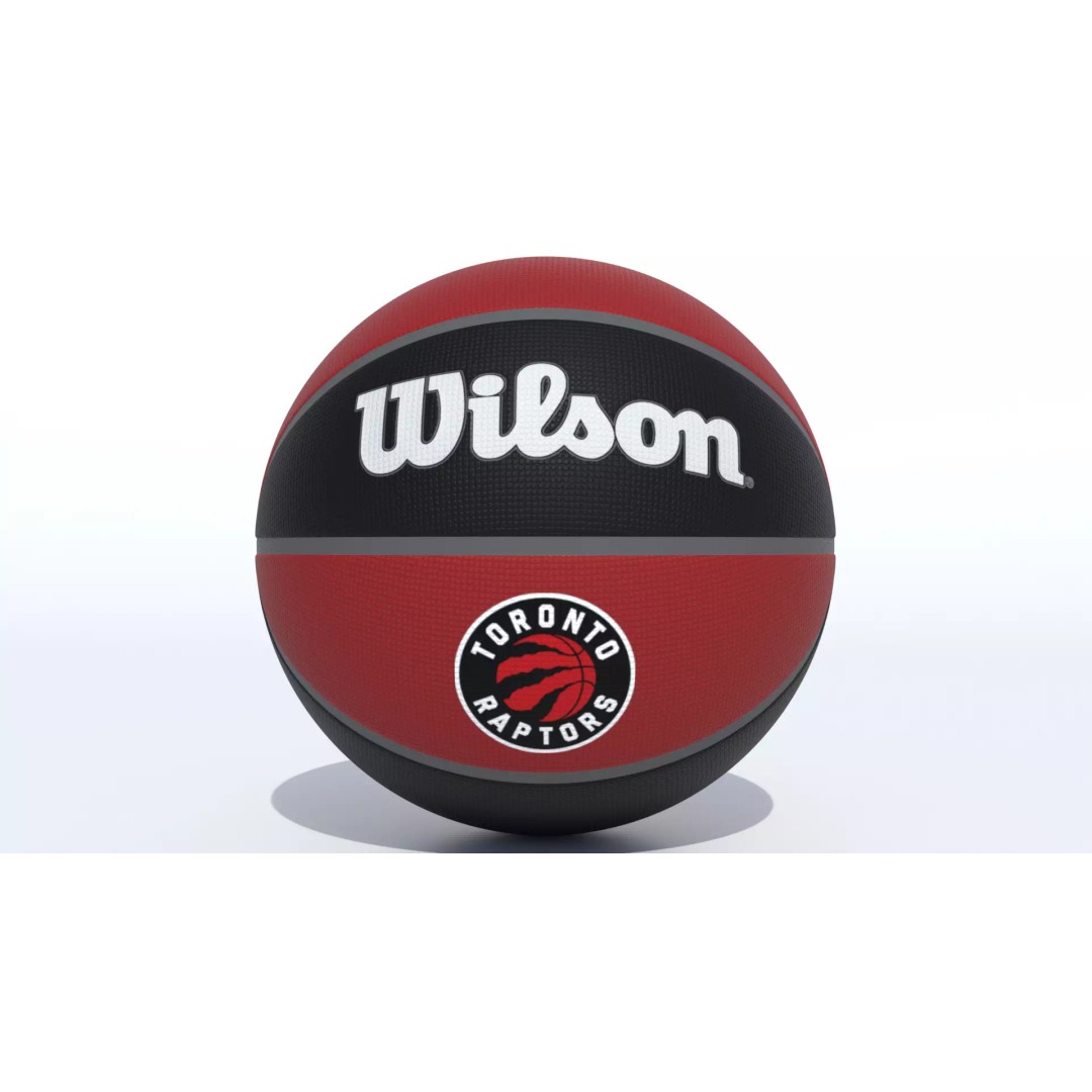 Toronto Raptors Basketball 3D Model – PBR Textured Game Asset, FBX, OBJ - View 3