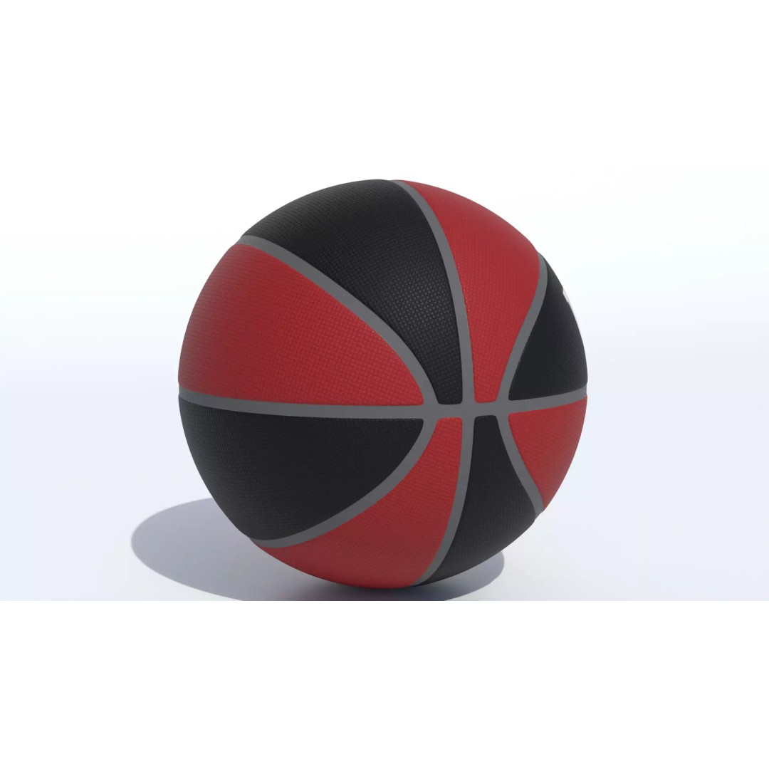 Toronto Raptors Basketball 3D Model – PBR Textured Game Asset, FBX, OBJ - View 5