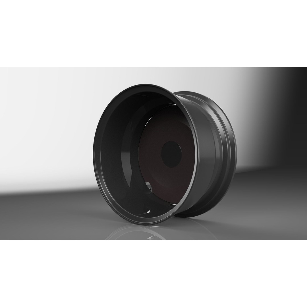 Rims 3D Model – Tuning Vehicle Part, FBX, OBJ Formats - View 4
