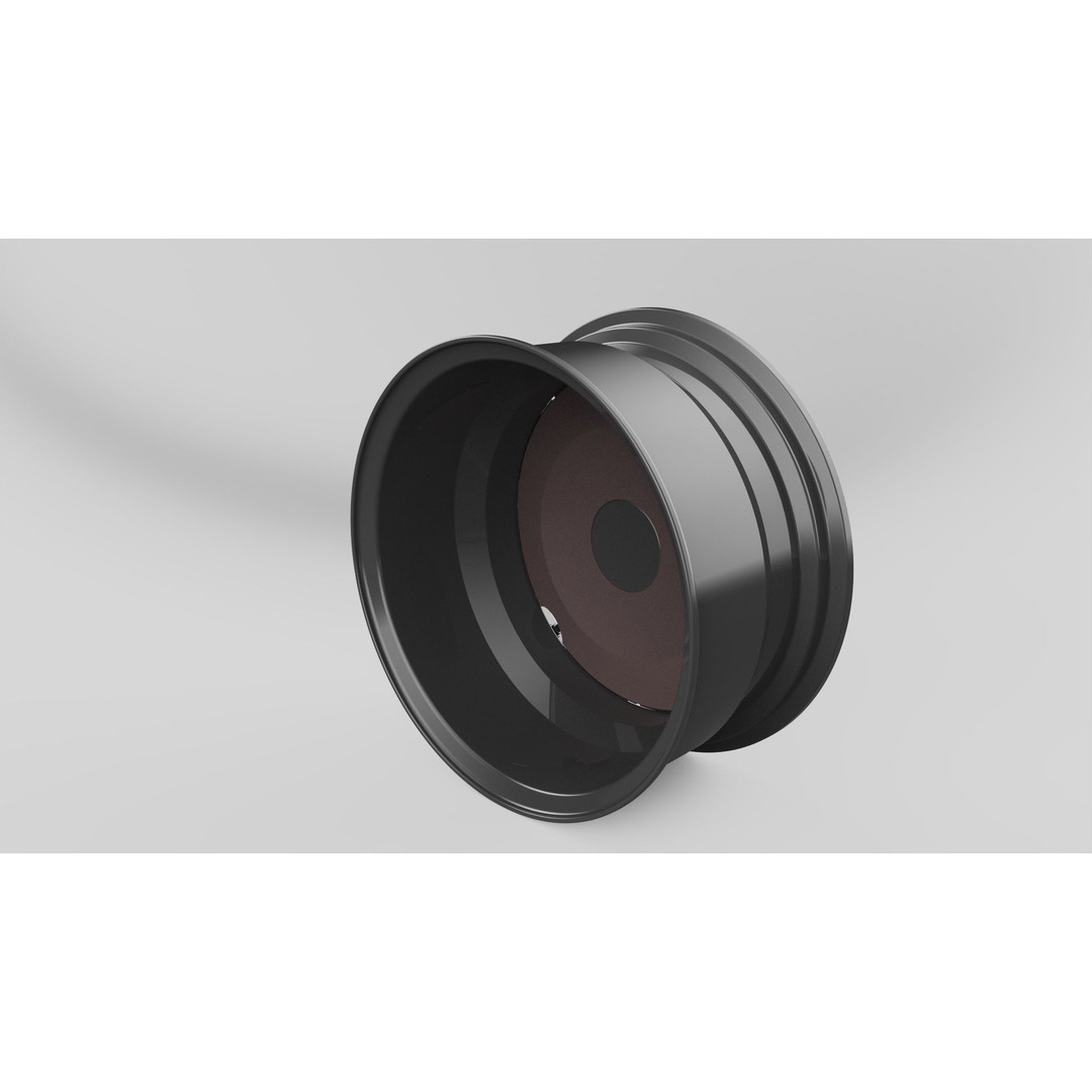 Rims 3D Model – Tuning Vehicle Part, FBX, OBJ Formats - View 7