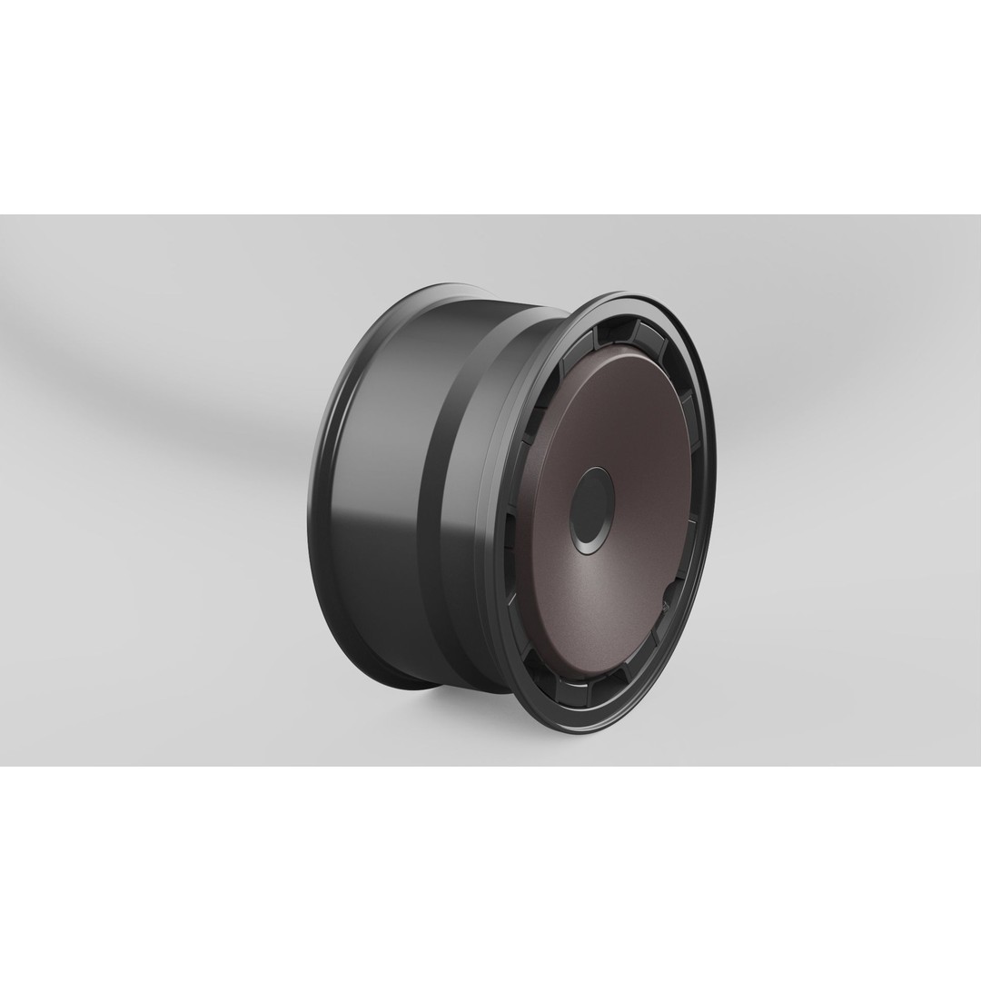 Rims 3D Model – Tuning Vehicle Part, FBX, OBJ Formats - View 8