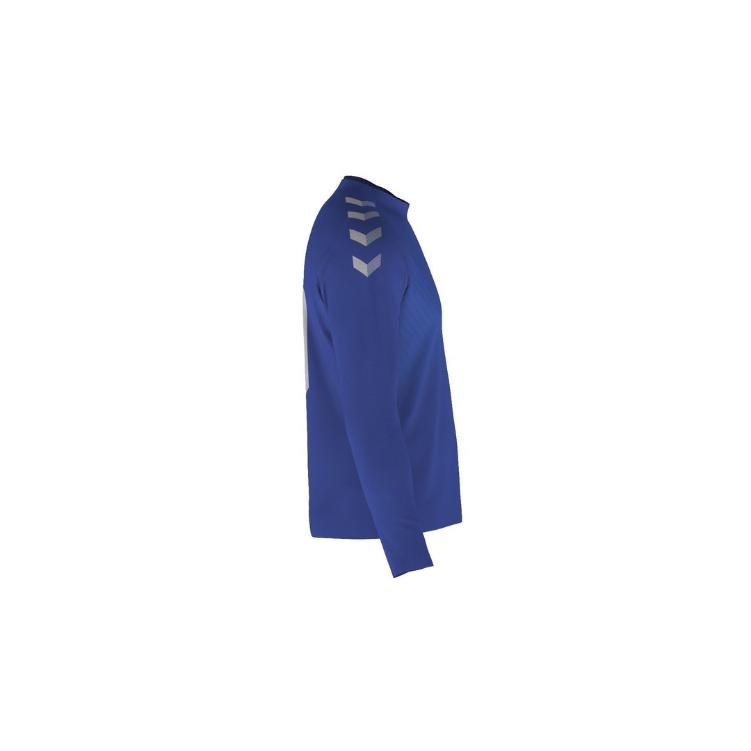 Men Football Long Sleeve Shirt 3D Model – Low Poly Game Asset, FBX - View 4