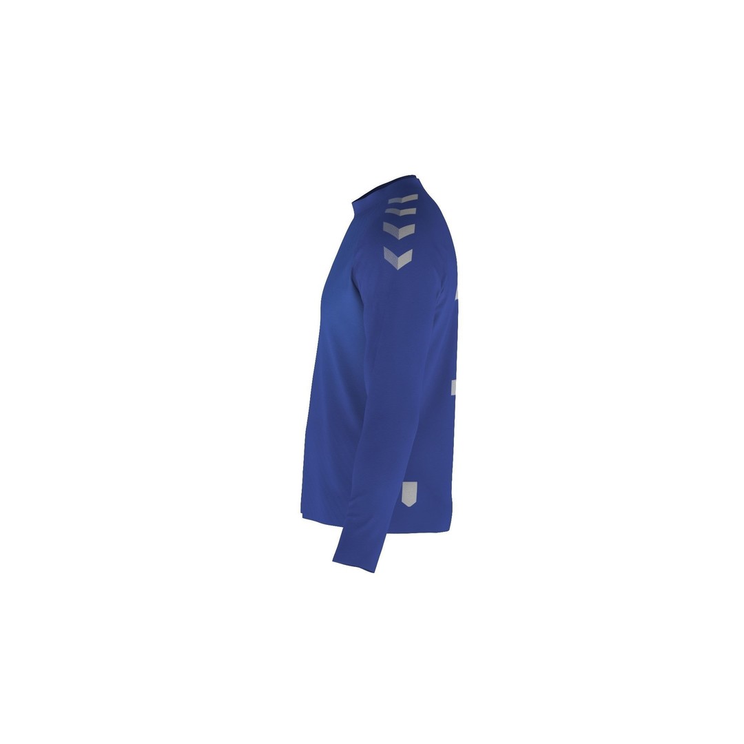 Men Football Long Sleeve Shirt 3D Model – Low Poly Game Asset, FBX - View 8
