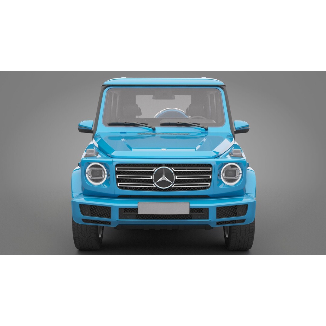 Mercedes-Benz G-Class 2019 3D Model – High Poly SUV Asset, FBX, OBJ - View 6