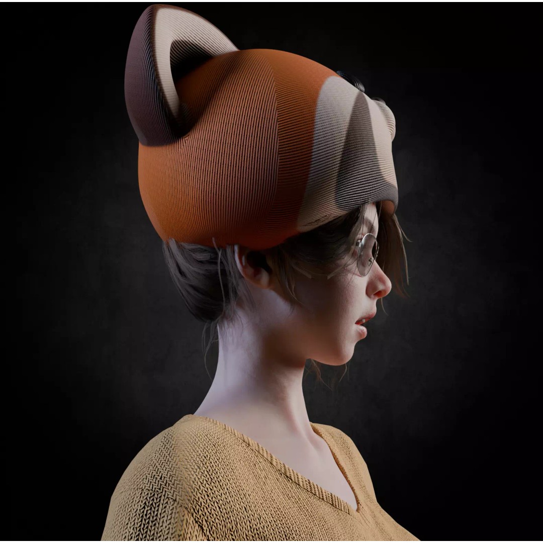 Cute Girl 3D Model – High Detail Rigged Character, PBR 8K - View 15
